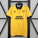 Maglia da calcio retro 91/92 Lazio Away 91/92 Lazio Away Retro Soccer Jersey