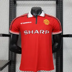 98/99 Manchester United Home Retro Player Version jersey product image