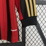 13/14 AC Milan home Retro long sleeve Jersey