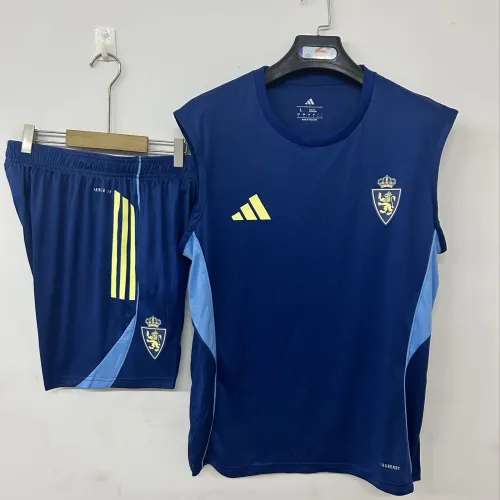 25-26 Real Zaragoza Vest Sleeveless royal blue Training Kit