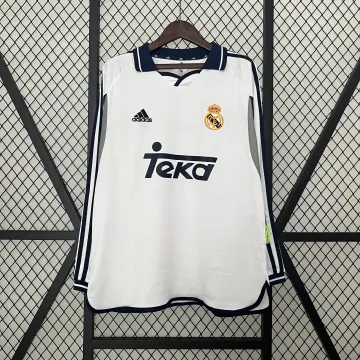 00/01 Real Madrid Home Retro Long sleeve Jersey