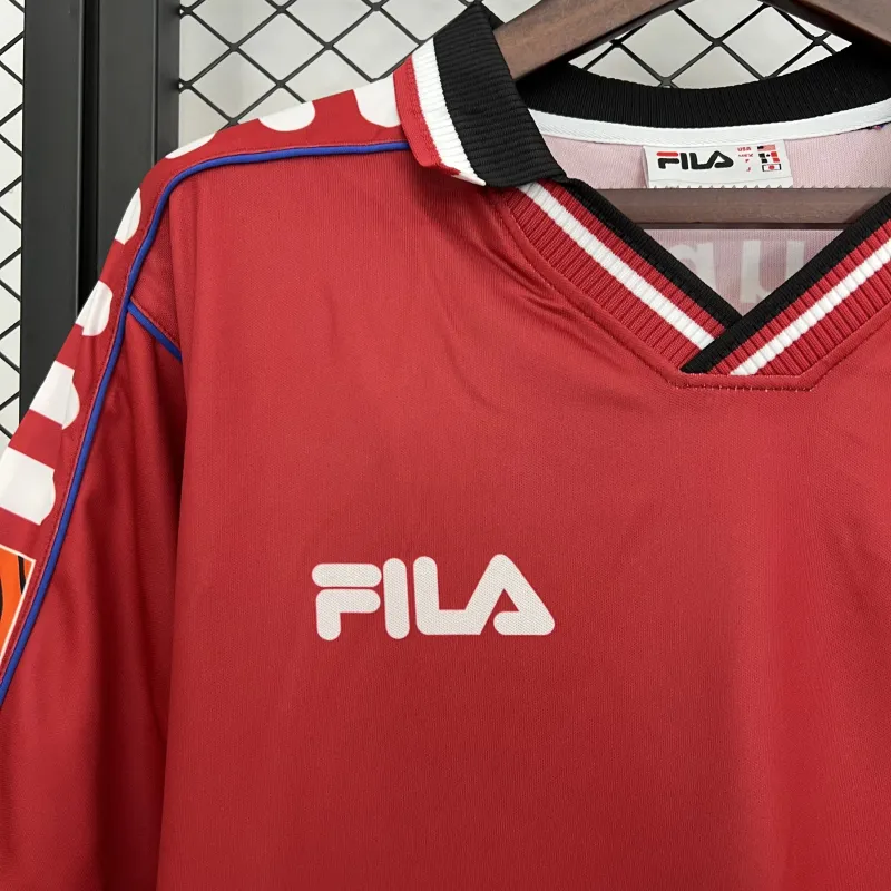 00/01 Hamburger FC Rot Retro Fußball Trikot