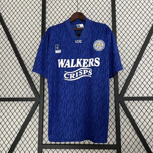 92-94 Leicester City Home Retro Soccer Jersey