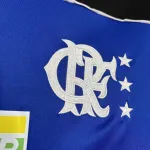 99/00 Flamengo Blue Goalkeeper Uniform Retro Soccer Jersey