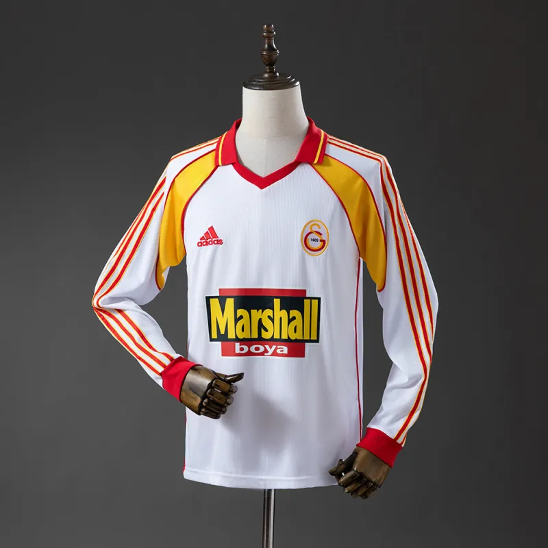 Maglia da trasferta retrò Galatasaray 99/00 a maniche lunghe