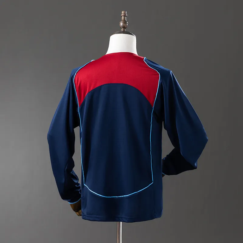 04/05 Atletico Madrid Away Retro Long Sleeve Jersey