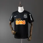 12-13 Santos Black Retro Soccer Jersey