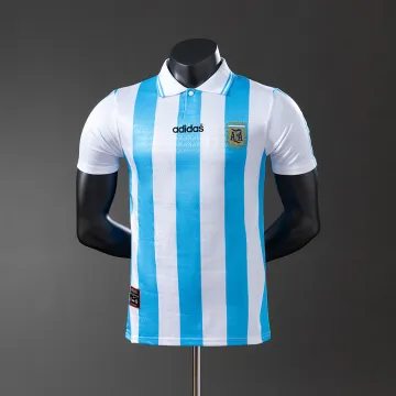 Maillot domicile rétro de l'Argentine 1994, version joueur