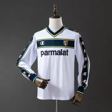 02-03 Parma Calcio Away Retro Long Sleeve Jersey