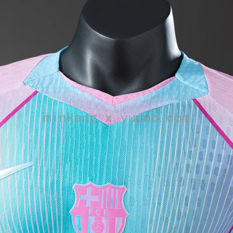 25/26 Barcelona Concept Edition blue Player Jersey