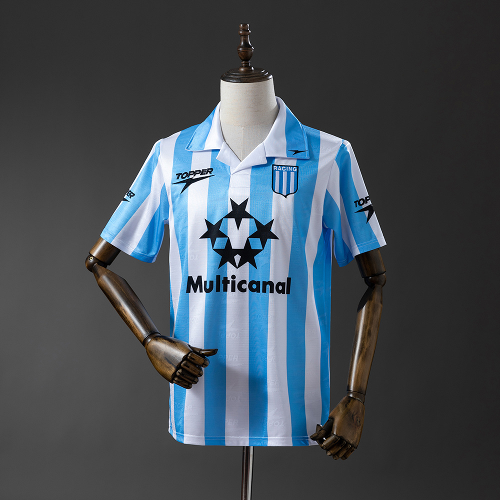 97/98 Racing Club de Avellaneda Home Retro Fußballtrikot
