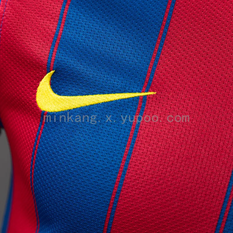 09/10 Barcelona Home Retro Player Version Jersey