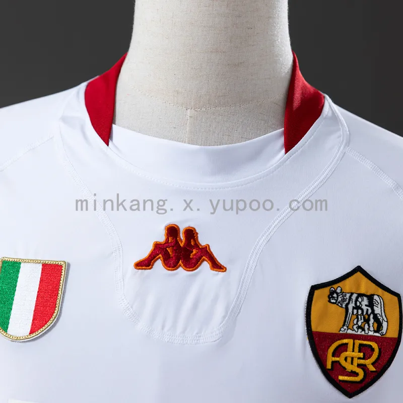 01/02 Roma Away Retro Long Sleeve Jersey