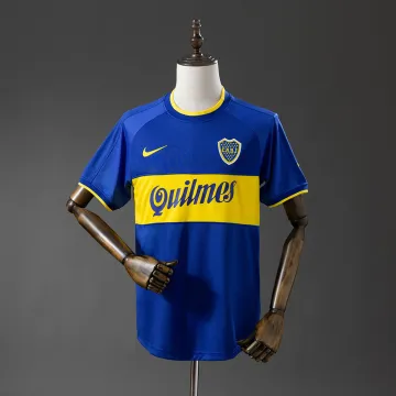 00-01 Boca Juniors Home Retro Soccer Jersey