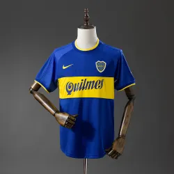 00/01 Boca Juniors Home Retro Soccer Jersey - product photo 00/01 Boca Juniors Home Retro Soccer Jersey product image