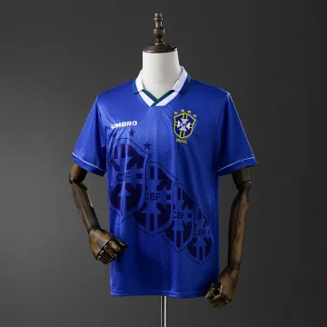 1994 Brazil Away Retro Soccer Jersey