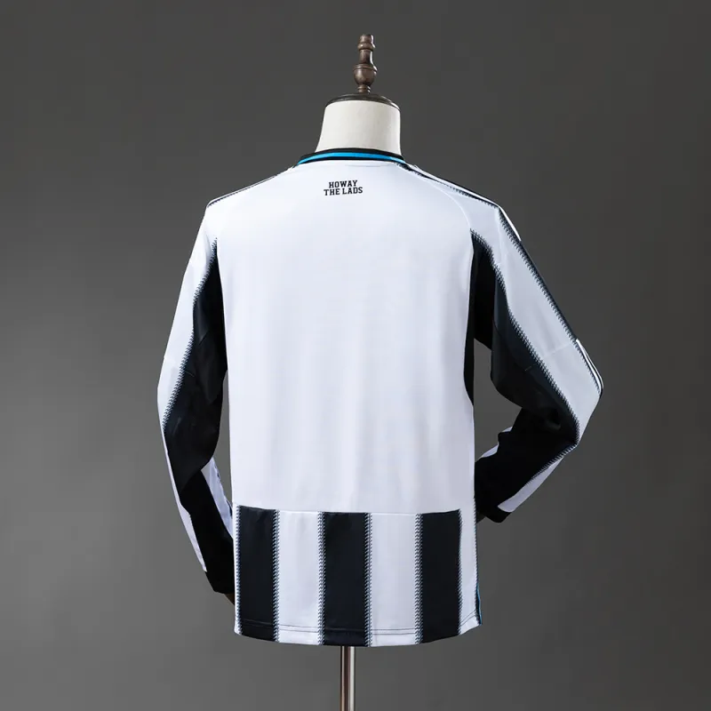 25/26 Newcastle United Home Long Sleeve black soccer Jersey