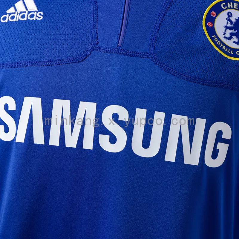 09/10 Chelsea Home Retro Long Sleeve Jersey