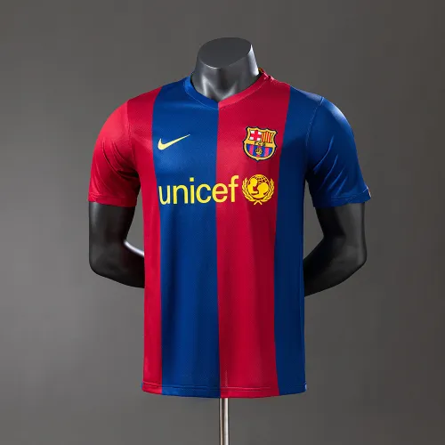 06/07 Barcelona Camiseta Retro Home Versión Jugador