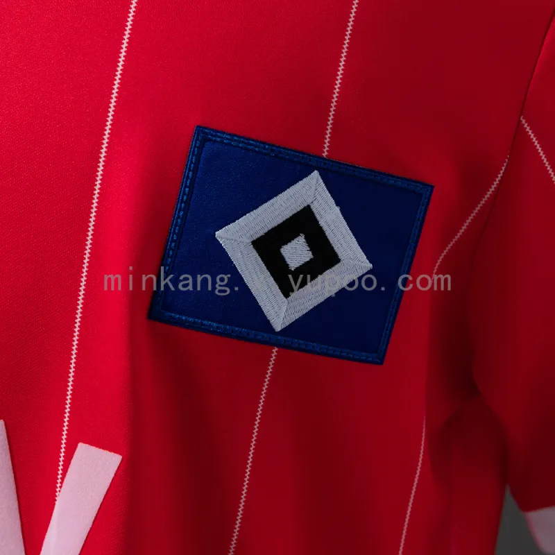 83/84 Hamburg FC Weg Retro Voetbal Jersey