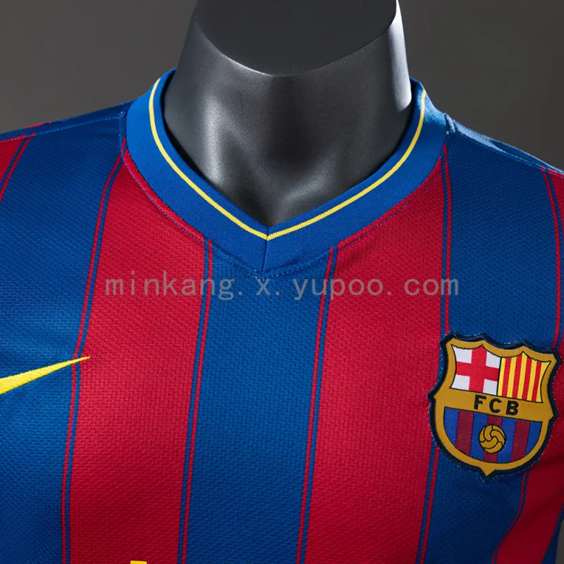 09/10 Barcelona Home Retro Player Version Jersey