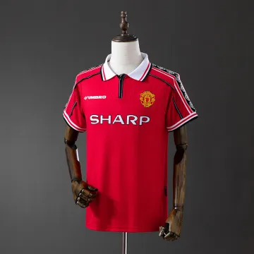 98-99 Manchester United home Retro Soccer Jersey