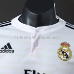 14/15 Real Madrid Home Retro Long Sleeve Player Version Jersey