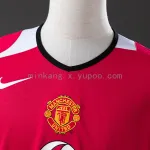 04/06 Manchester United Home Retro Long Sleeve Jersey