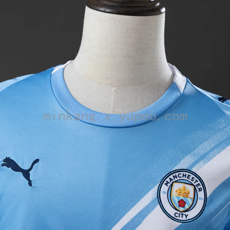 25/26 Manchester City Home Long Sleeve Jersey