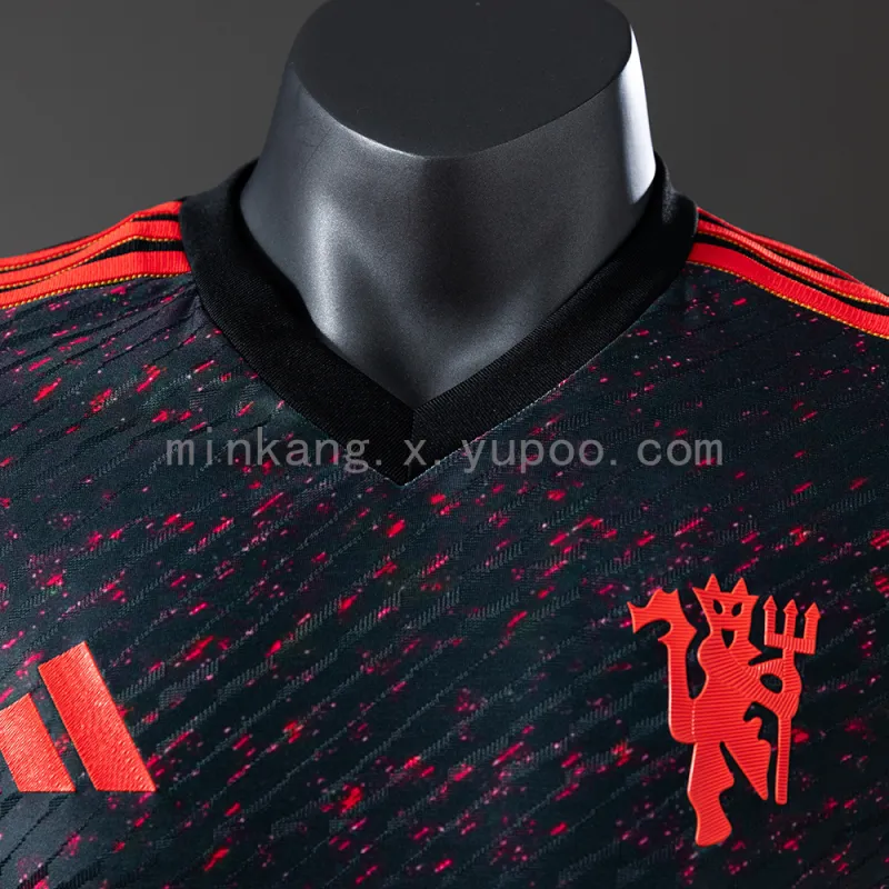 25/26 Manchester United Year of the Snake Red and Black Special Edition Player Version Jersey