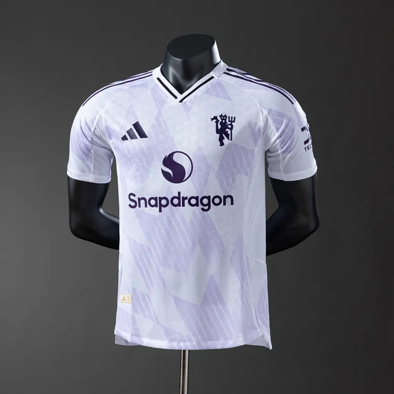 25/26 Manchester United Away white Player Jersey