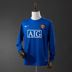 08/09 Manchester United Second Away Retro Long Sleeve Jersey - product photo 08/09 Manchester United Second Away Retro Long Sleeve Jersey product image