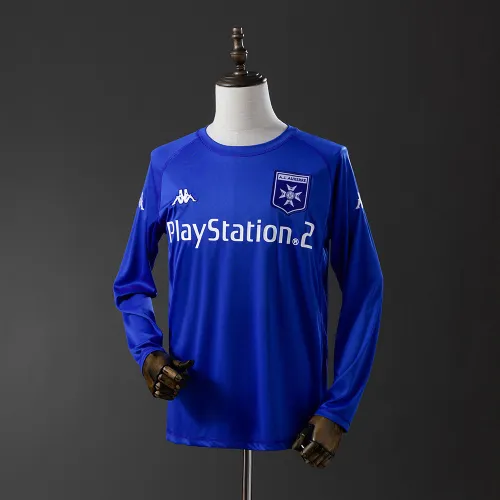 03-04 Auxerre Away Retro Long Sleeve Jersey