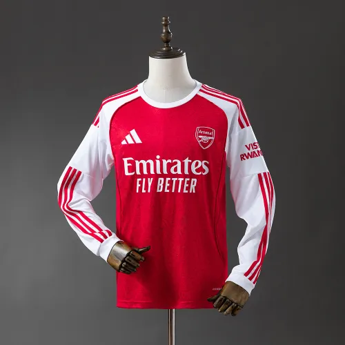 Camisa de manga comprida do Arsenal para jogos em casa 2025/2026