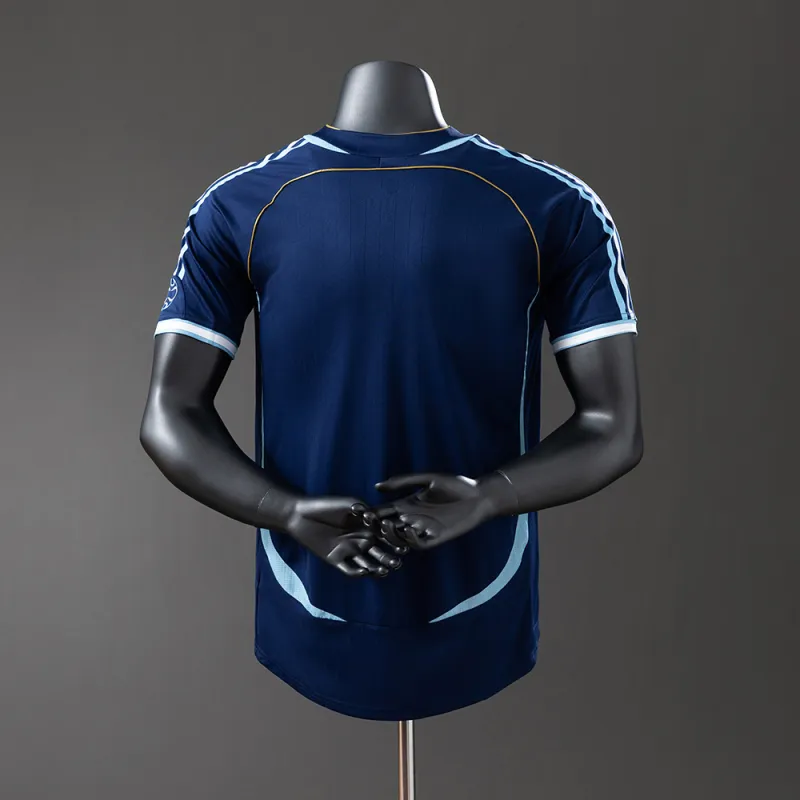 2006 World Cup Argentina Away Retro Player Version Jersey