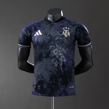 2025 Argentina pecial Edition Purple and Black Player Version Jersey