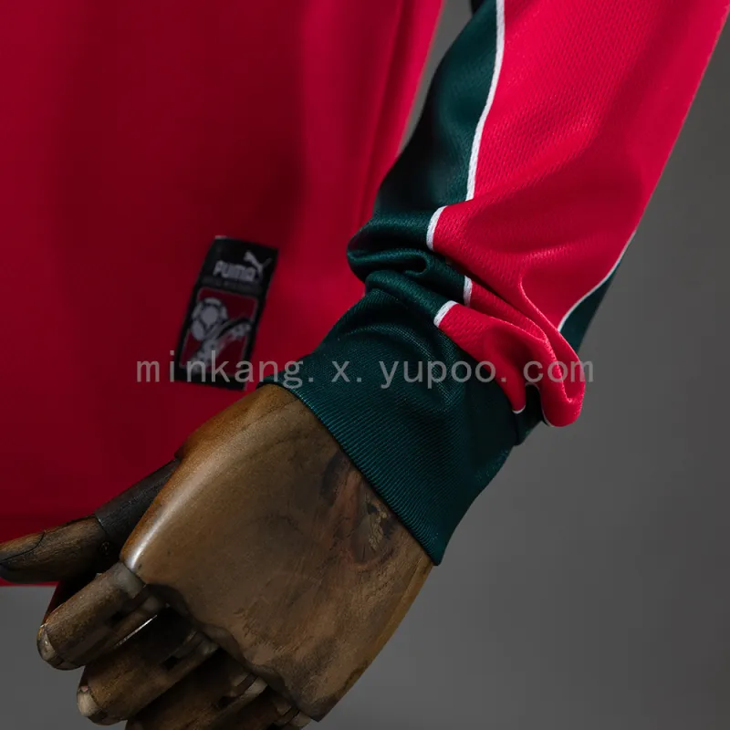 Coupe du Monde 1998 Maroc Away Retro Long Sleeve Jersey