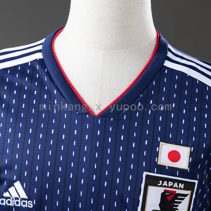 2018 World Cup Japan Home Retro Soccer Jersey