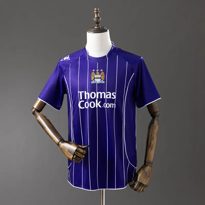 07/08 Manchester City Away Retro Soccer Jersey
