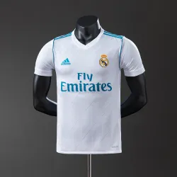 17/18 Real Madrid Home Retro Player Version Jersey - product photo 17/18 Real Madrid Home Retro Player Version Jersey product image