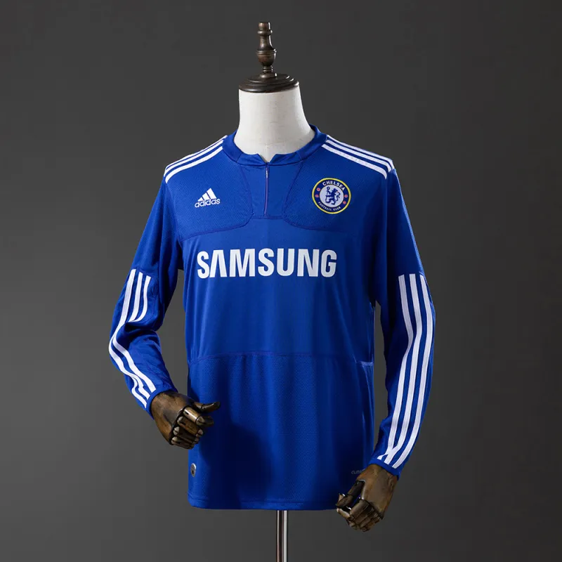 09/10 Chelsea Home Retro Long Sleeve Jersey