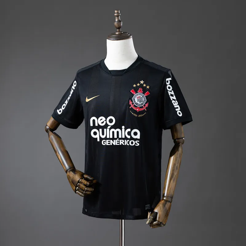 10/11 Corinthians Away Retro Soccer Jersey
