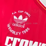 86/87 Liverpool Home Retro long sleevev Jersey