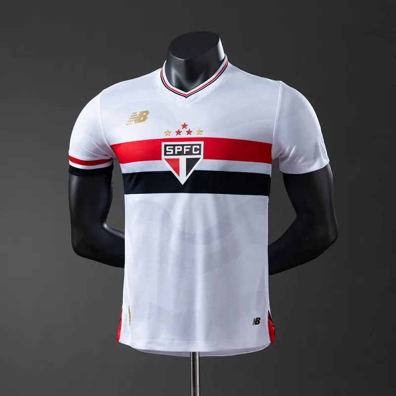25/26 Sao Paulo Home white Player Jersey