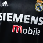 04/05 Real Madrid third Away Retro Long Sleeve Jersey