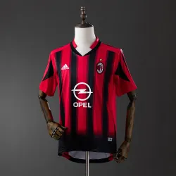 04/05 AC Milan Home Retro Soccer Jersey - product photo 04/05 AC Milan Home Retro Soccer Jersey product image