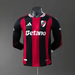 25/26 River Plate Away Long Sleeve Player Version Jersey - product photo 25/26 River Plate Away Long Sleeve Player Version Jersey product image