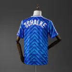88/89 Schalke 04 Home Retro Soccer Jersey