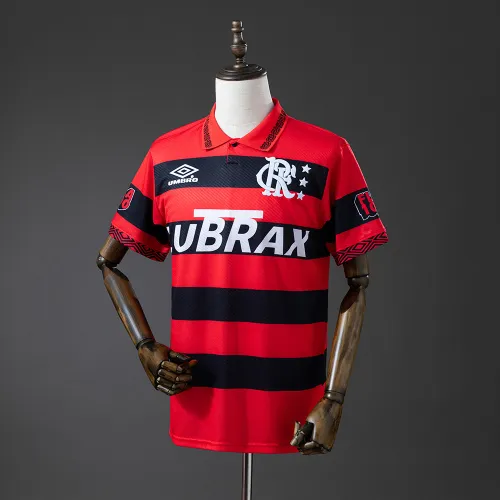 94/95 Flamengo Home Retro Soccer Jersey
