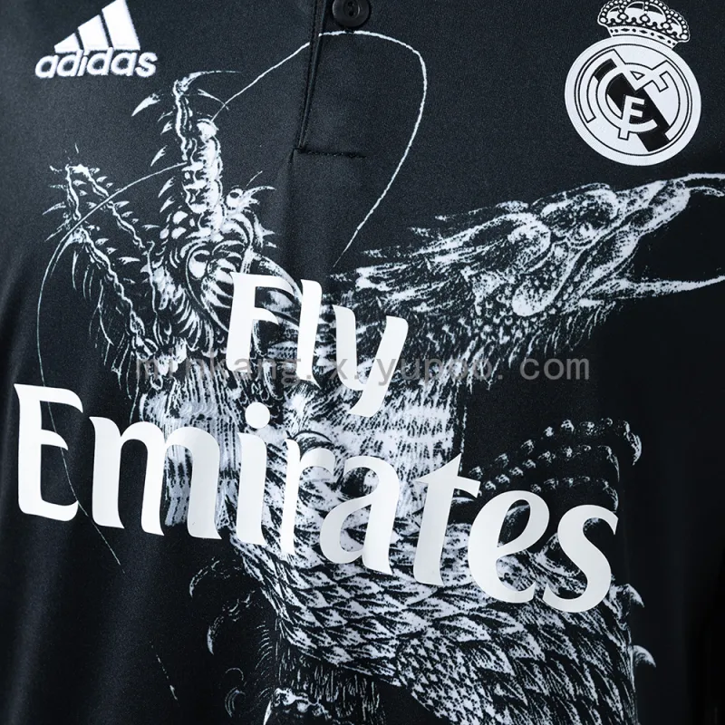 14/15 Real Madrid Second Away Retro Long Sleeve Jersey